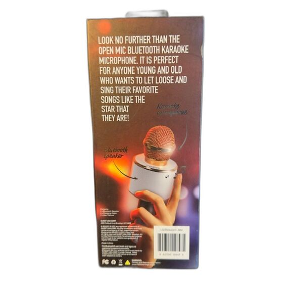 IJoy Open Mic Bluetooth Karaoke Microphone - Picture 2 of 3